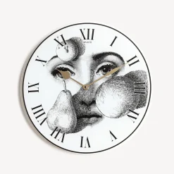Fornasetti Orologi Da Parete^Orologio Tema E Variazioni N. 218 Bianco Nero