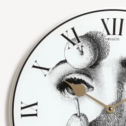 Fornasetti Orologi Da Parete^Orologio Tema E Variazioni N. 218 Bianco Nero