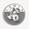 Fornasetti Orologi Da Parete^Orologio Tema E Variazioni N. 390 Bianco Nero