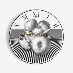 Fornasetti Orologi Da Parete^Orologio Tema E Variazioni N. 390 Bianco Nero