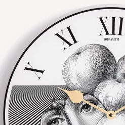 Fornasetti Orologi Da Parete^Orologio Tema E Variazioni N. 390 Bianco Nero