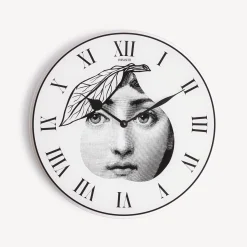 Fornasetti Orologi Da Parete^Orologio Tema E Variazioni N. 24 Bianco Nero