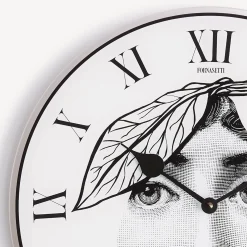 Fornasetti Orologi Da Parete^Orologio Tema E Variazioni N. 24 Bianco Nero