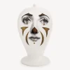 Fornasetti Vasi^Pagliaccio Di Vasi Bianco/Nero/Oro