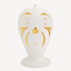Fornasetti Vasi^Pagliaccio Di Vasi Bianco/Nero/Oro