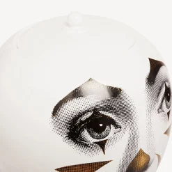 Fornasetti Vasi^Pagliaccio Di Vasi Bianco/Nero/Oro