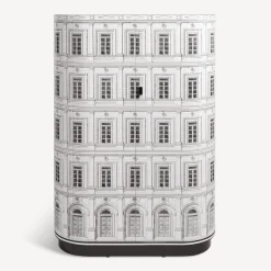 Fornasetti Armadi Curvi^Palazzo Curvo Bianco Nero