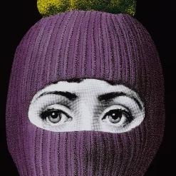 Fornasetti Pannelli Decorativi^Pannello Lux Gstaad Viola/Giallo/Nero