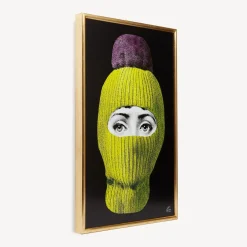 Fornasetti Pannelli Decorativi^Pannello Lux Gstaad Giallo/Viola/Nero