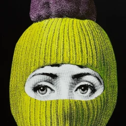 Fornasetti Pannelli Decorativi^Pannello Lux Gstaad Giallo/Viola/Nero