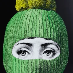 Fornasetti Pannelli Decorativi^Pannello Lux Gstaad Verde/Giallo/Nero