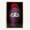 Fornasetti Pannelli Decorativi^Pannello Lux Gstaad Viola/Rosso/Nero