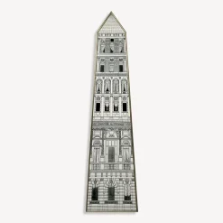 Fornasetti Pannelli Decorativi^Pannello Obelisco Bianco Nero