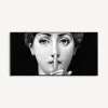 Fornasetti Pannelli Decorativi^Pannello Silenzio Bianco Nero