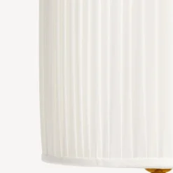 Fornasetti Lampade E Paralumi^Paralume Cilindrico Plissettato Bianco