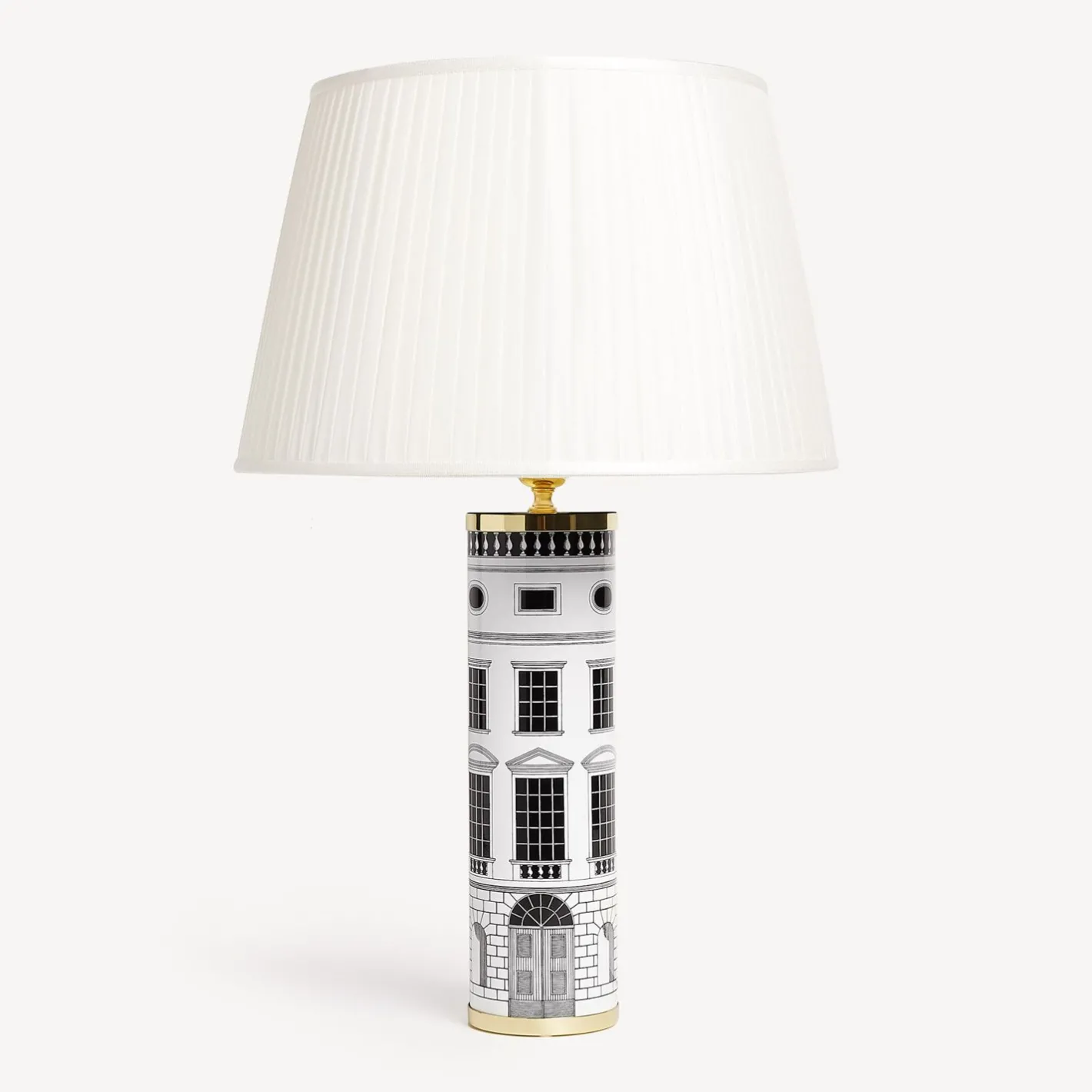 Fornasetti Lampade E Paralumi^Paralume Plissettato Conico Bianco