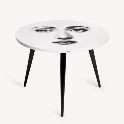 Fornasetti Tabelle^Piano Del Tavolo Tema E Variazioni N.6 Bianco Nero