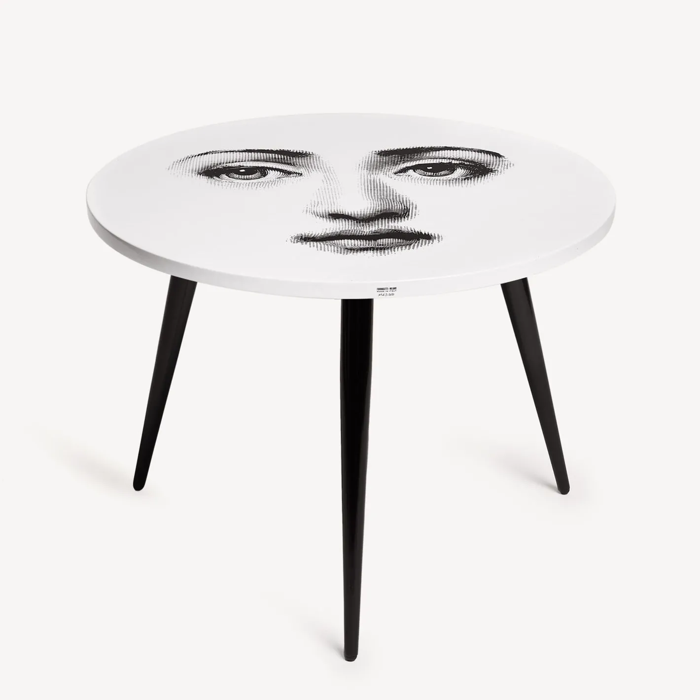 Fornasetti Tabelle^Piano Del Tavolo Tema E Variazioni N.6 Bianco Nero