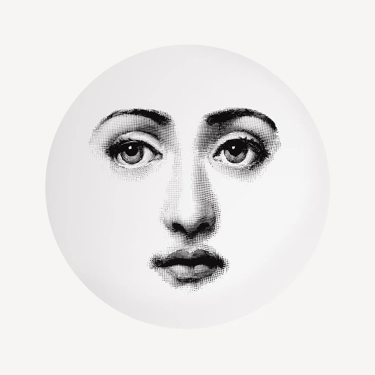 Fornasetti Tabelle^Piano Del Tavolo Tema E Variazioni N.6 Bianco Nero