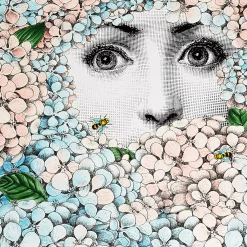 Fornasetti Tabelle^Piano Tavolo Ortensia Multicolore
