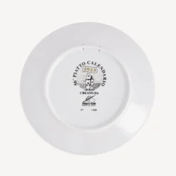 Fornasetti Piatti Decorativi^Piastra Del Calendario 2023 Bianco/Nero/Oro