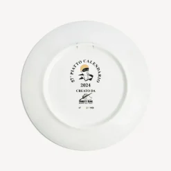 Fornasetti Piatti Decorativi^Piastra Del Calendario 2024 Bianco/Nero/Oro