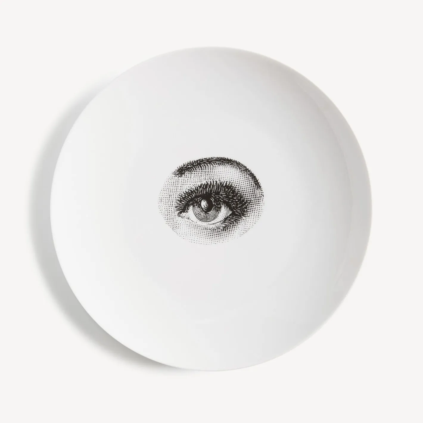 Fornasetti Occhi^Piatto Da Muro Tema E Variazioni N.35 Bianco Nero