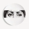 Fornasetti Occhi^Piatto Da Muro Tema E Variazioni N.32 Bianco Nero