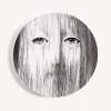 Fornasetti Occhi^Piatto Da Muro Tema E Variazioni N.176 Bianco Nero