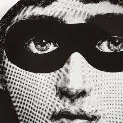 Fornasetti Occhi^Piatto Da Muro Tema E Variazioni N.22 Bianco Nero