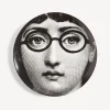 Fornasetti Occhi^Piatto Da Muro Tema E Variazioni N.26 Bianco Nero