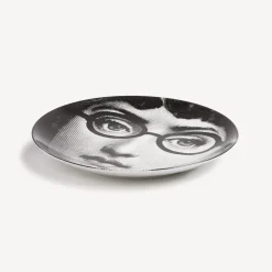 Fornasetti Occhi^Piatto Da Muro Tema E Variazioni N.26 Bianco Nero