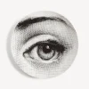Fornasetti Occhi^Piatto Da Muro Tema E Variazioni N.248 Bianco Nero