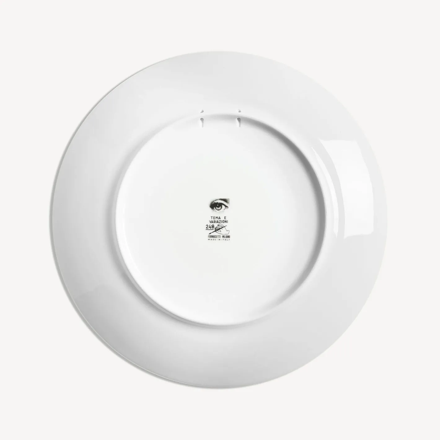Fornasetti Occhi^Piatto Da Muro Tema E Variazioni N.248 Bianco Nero