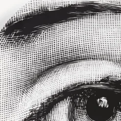 Fornasetti Occhi^Piatto Da Muro Tema E Variazioni N.248 Bianco Nero