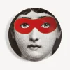 Fornasetti Occhi^Piatto Da Muro Tema E Variazioni N.22 Bianco/Nero/Rosso