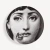 Fornasetti Fiori^Piatto Da Muro Tema E Variazioni N.137 Bianco Nero