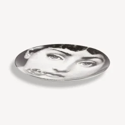 Fornasetti Fiori^Piatto Da Muro Tema E Variazioni N.137 Bianco Nero