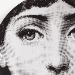 Fornasetti Fiori^Piatto Da Muro Tema E Variazioni N.137 Bianco Nero