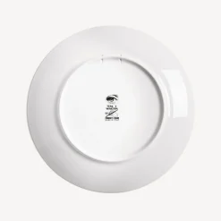 Fornasetti Animali^Piatto Da Muro Tema E Variazioni N.96 Bianco/Nero/Oro