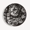 Fornasetti Fiori^Piatto Da Muro Tema E Variazioni N.315 Bianco Nero