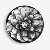 Fornasetti Fiori^Piatto Da Muro Tema E Variazioni N.124 Bianco Nero