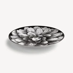 Fornasetti Fiori^Piatto Da Muro Tema E Variazioni N.124 Bianco Nero