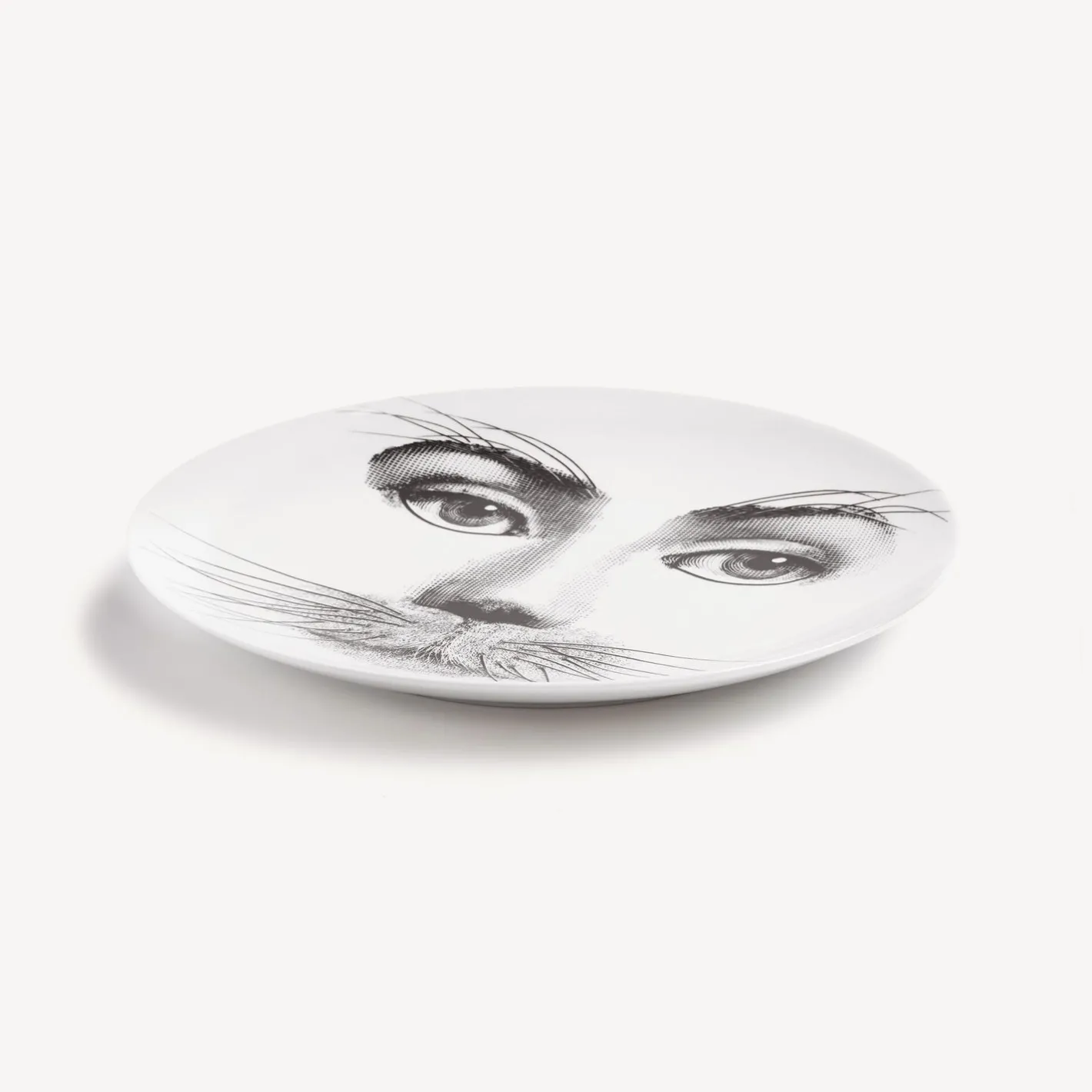 Fornasetti Animali^Piatto Da Muro Tema E Variazioni N.311 Bianco Nero