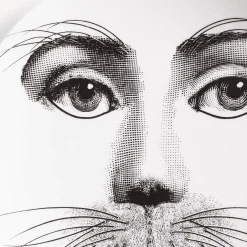 Fornasetti Animali^Piatto Da Muro Tema E Variazioni N.311 Bianco Nero