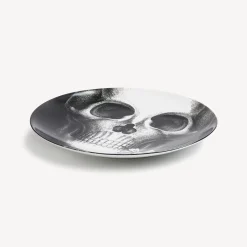 Fornasetti Fiori^Piatto Da Muro Tema E Variazioni N.365 Bianco Nero