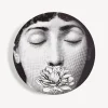 Fornasetti Fiori^Piatto Da Muro Tema E Variazioni N.393 Bianco Nero