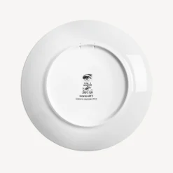 Fornasetti Fiori^Piatto Da Muro Tema E Variazioni N.361 Bianco Nero
