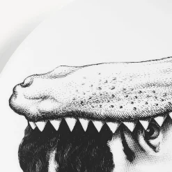 Fornasetti Animali^Piatto Da Muro Tema E Variazioni N.233 Bianco Nero