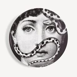 Fornasetti Animali^Piatto Da Muro Tema E Variazioni N.383 Bianco Nero